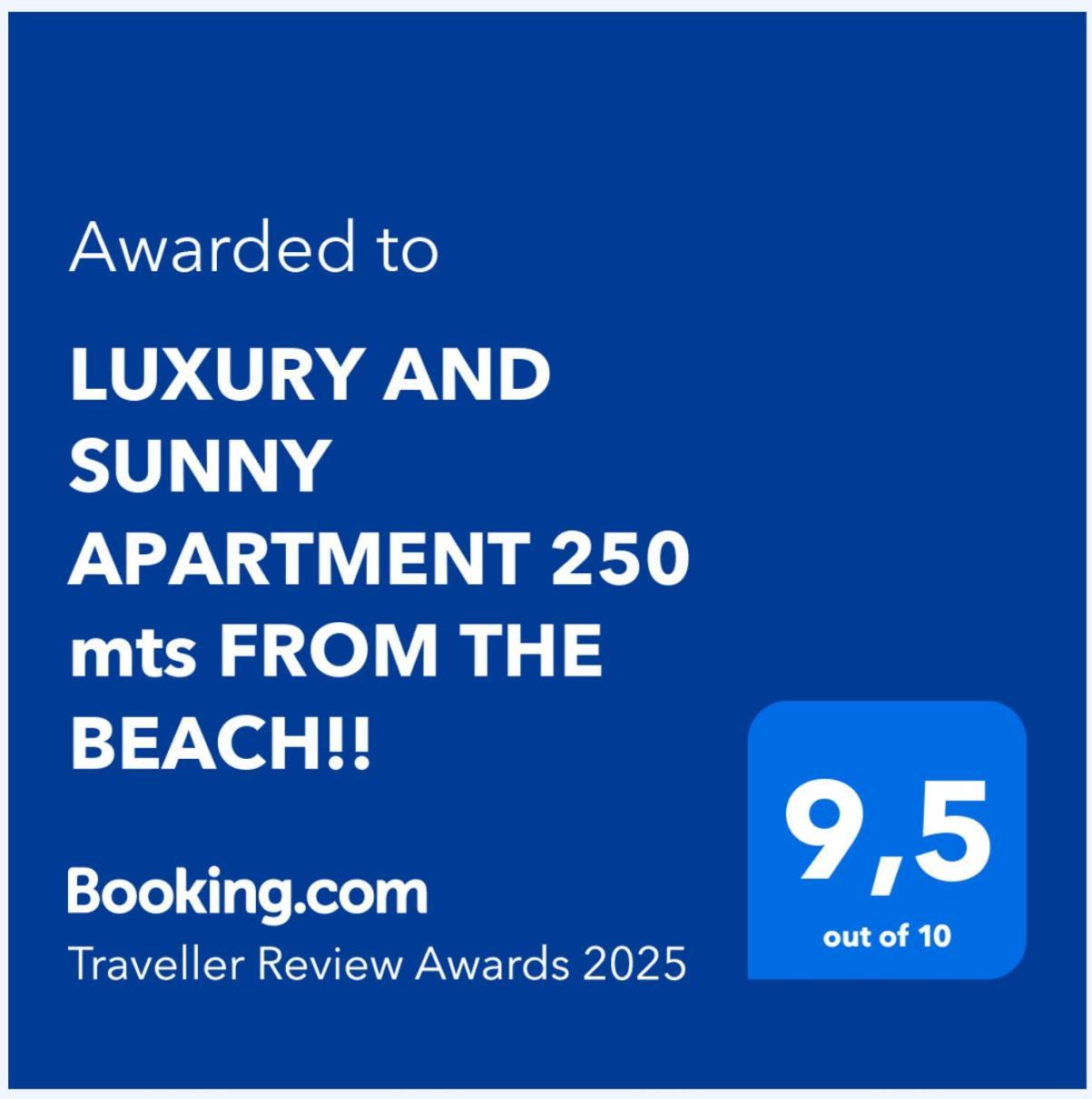 Luxury And Sunny Apartment 250 Mts From The Beach!! Peraía Exteriör bild